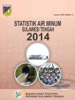 Drinking Water Statistics Sulawesi Tengah 2014