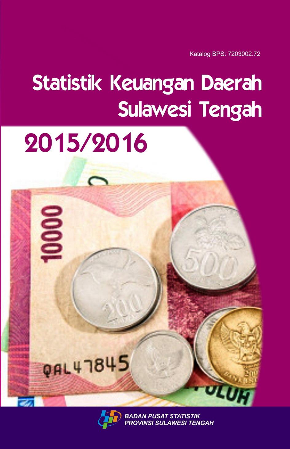 Financial Statistics of Governance in Sulawesi Tengah 2015/2016